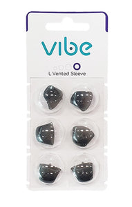 Vibe L-Vented Hearing Aid Sleeves (6)