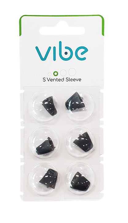 Vibe S-Vented Hearing Aid Sleeves (6)